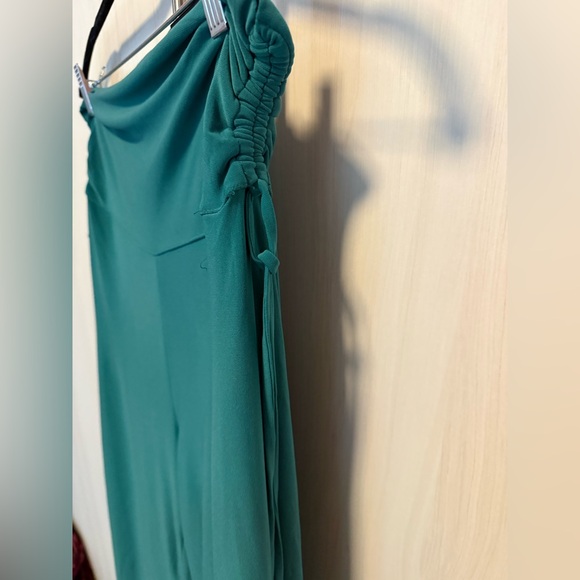 ☘️☘️ST. PATS SALE!!  WHBM RUCHED WAIST WIDE LEG PANTS SIZE L NWOT - Picture 3 of 7